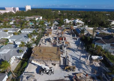 Paradise Island Bahamas construction January 2017